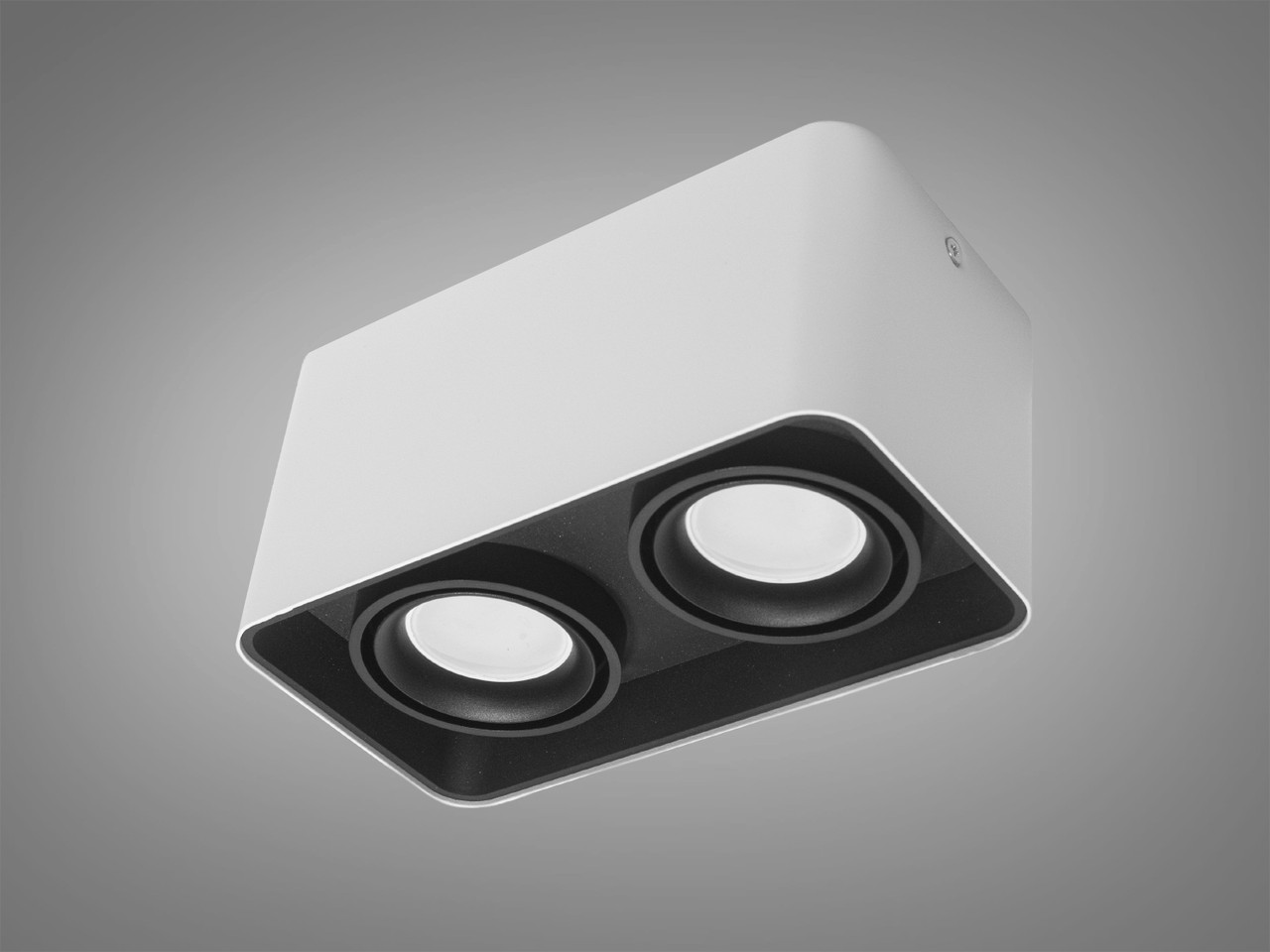 Світильник накладний точковий Diasha QXL-1727-WH+BK, MR16, 40W, білий+чорний, ультрасучасний стиль