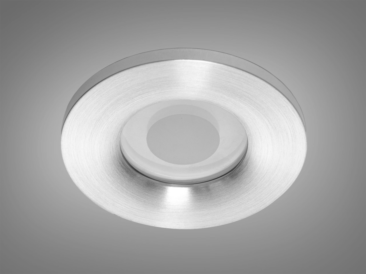Світильник точковий вбудовуваний Diasha QXL-1762-R-SL Aluminium, 40W, IP65, матовий хром, для коридору та ванних кімнат