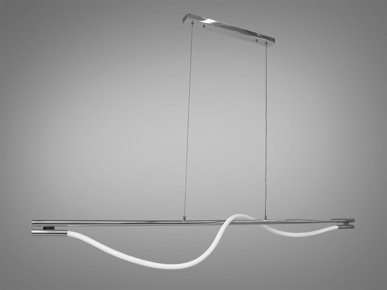 Люстра стельова LED Diasha SY9609-L1600CH Роуплайт, 20W, хром, сучасний стиль для коридору, вітальні, кухні Люстра стельова LED Diasha SY9609-L1600CH Роуплайт, 20W, хром, сучасний стиль для коридору, вітальні, кухні