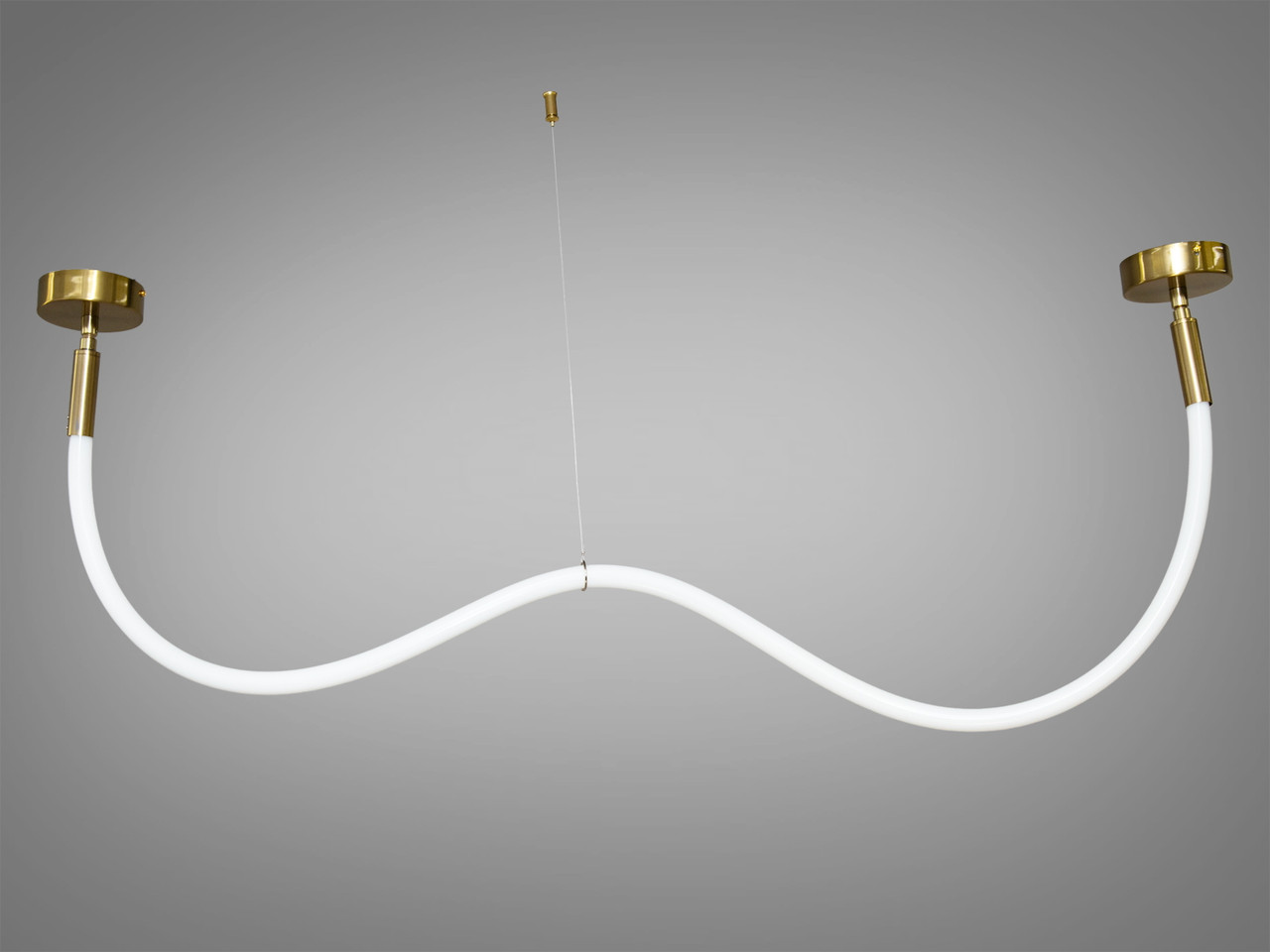 Люстра стельова LED Diasha SY9610-1500GAB, 17W, бронза, для коридору, вітальні, спальні, офісу, кафе