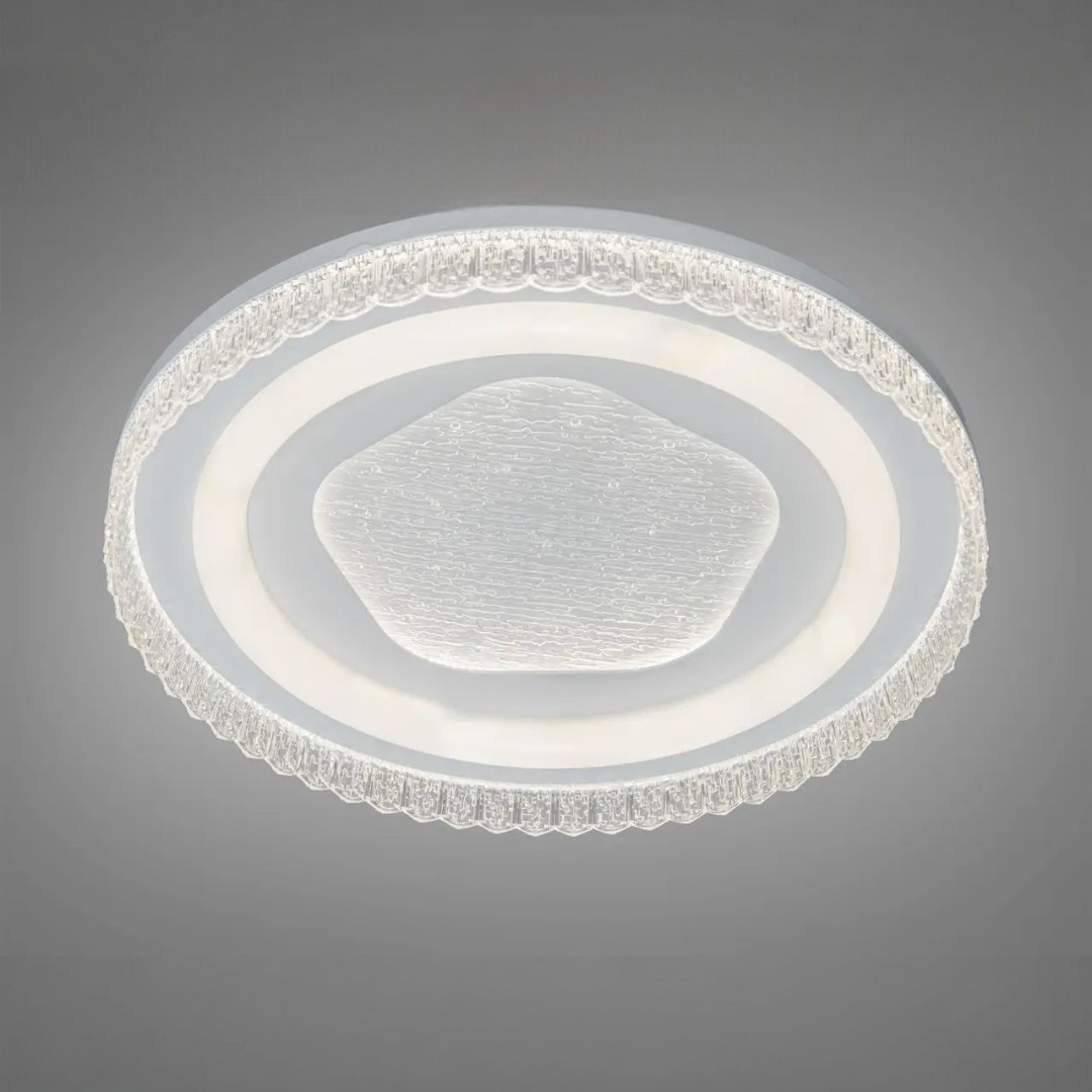 Стельова LED люстра в коридор Diasha WG5156/B WH, Ø48 см, 85 W Стельова LED люстра в коридор Diasha WG5156/B WH, Ø48 см, 85 W
